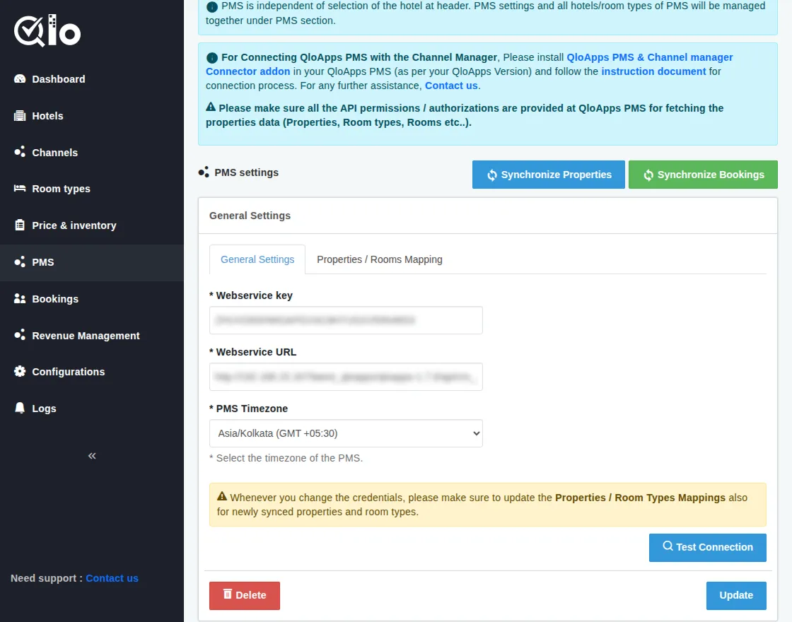 Booking Synchronization