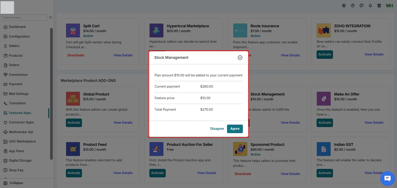 Multivendor Marketplace for Shopify: Stock Management
