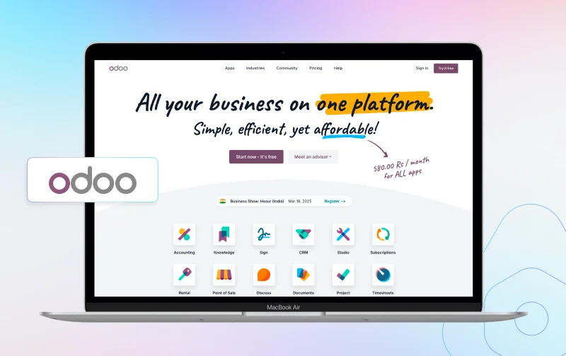 Odoo Community open source ERP software
