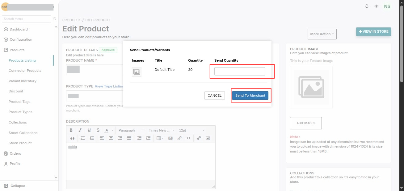 Multivendor Marketplace for Shopify: Stock Management