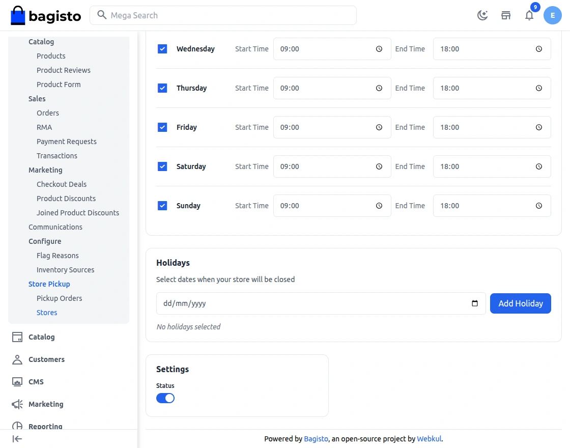 admin-store-pickup-settings
