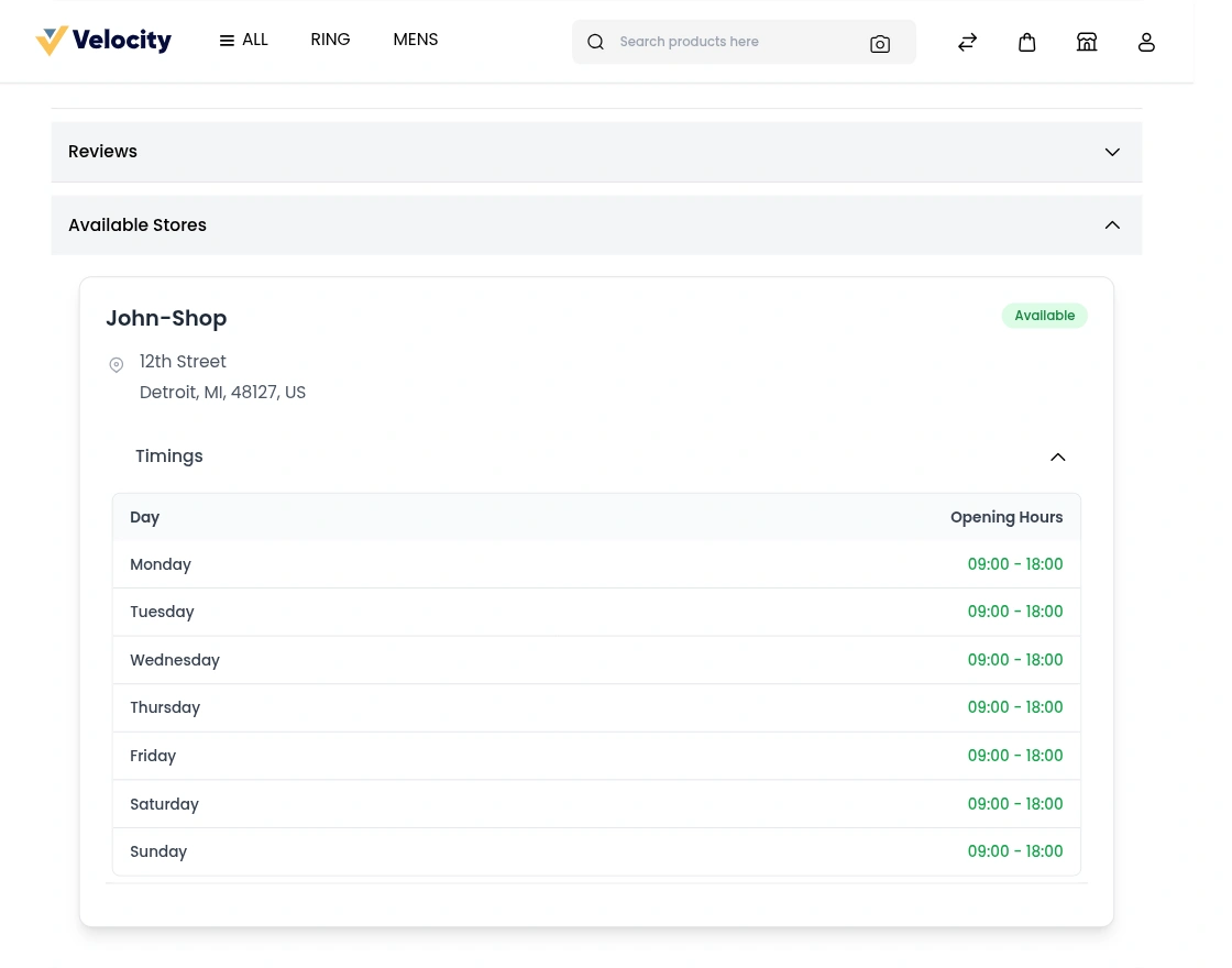 available-store-on-product-view-page