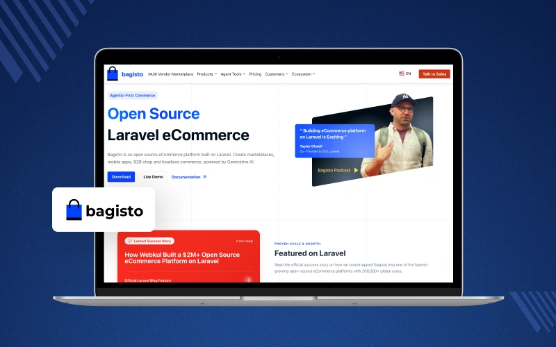 Bagisto as an alternative to CS-Cart for online marketplace development