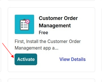 customer Order Management