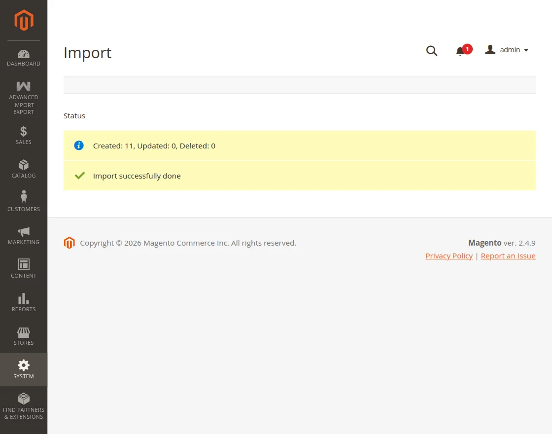 Magento 2 Advanced Import Export