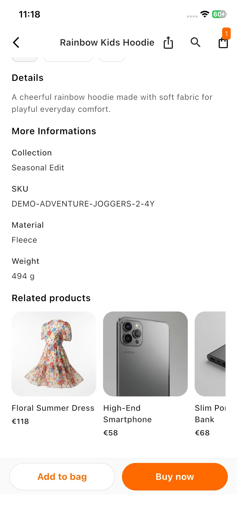 Product Details Page In Show Related Product Items