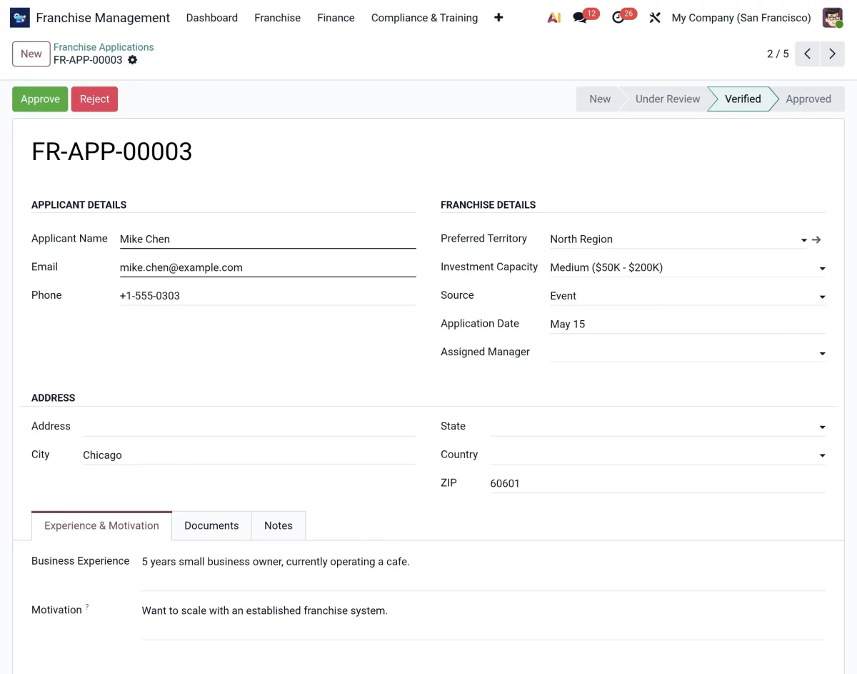validate applications