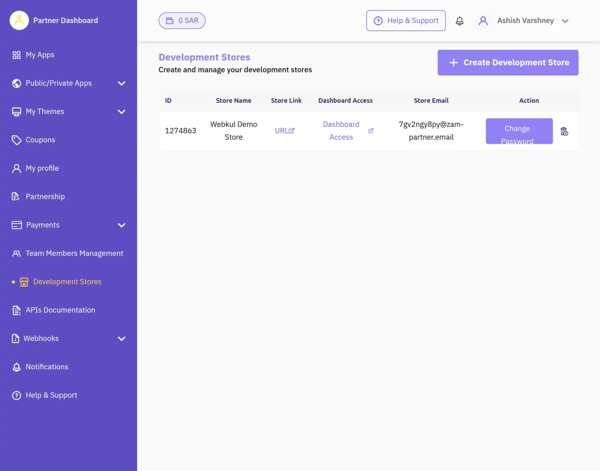 go-to-your-zid -development-store-and-click-on-dashboard-access