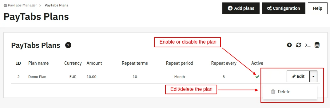 paytab plans