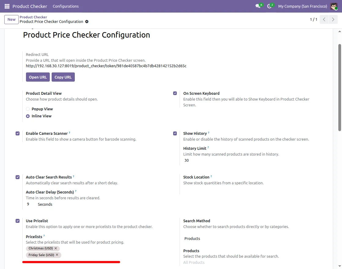 pricelist-configuration