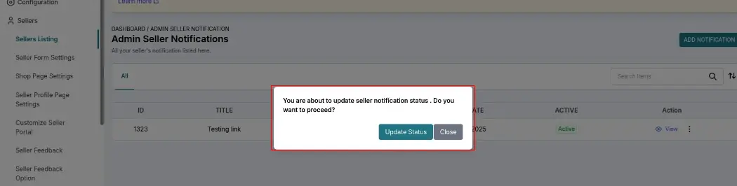 update