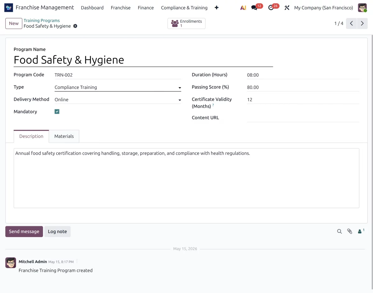 assign compliance tasks