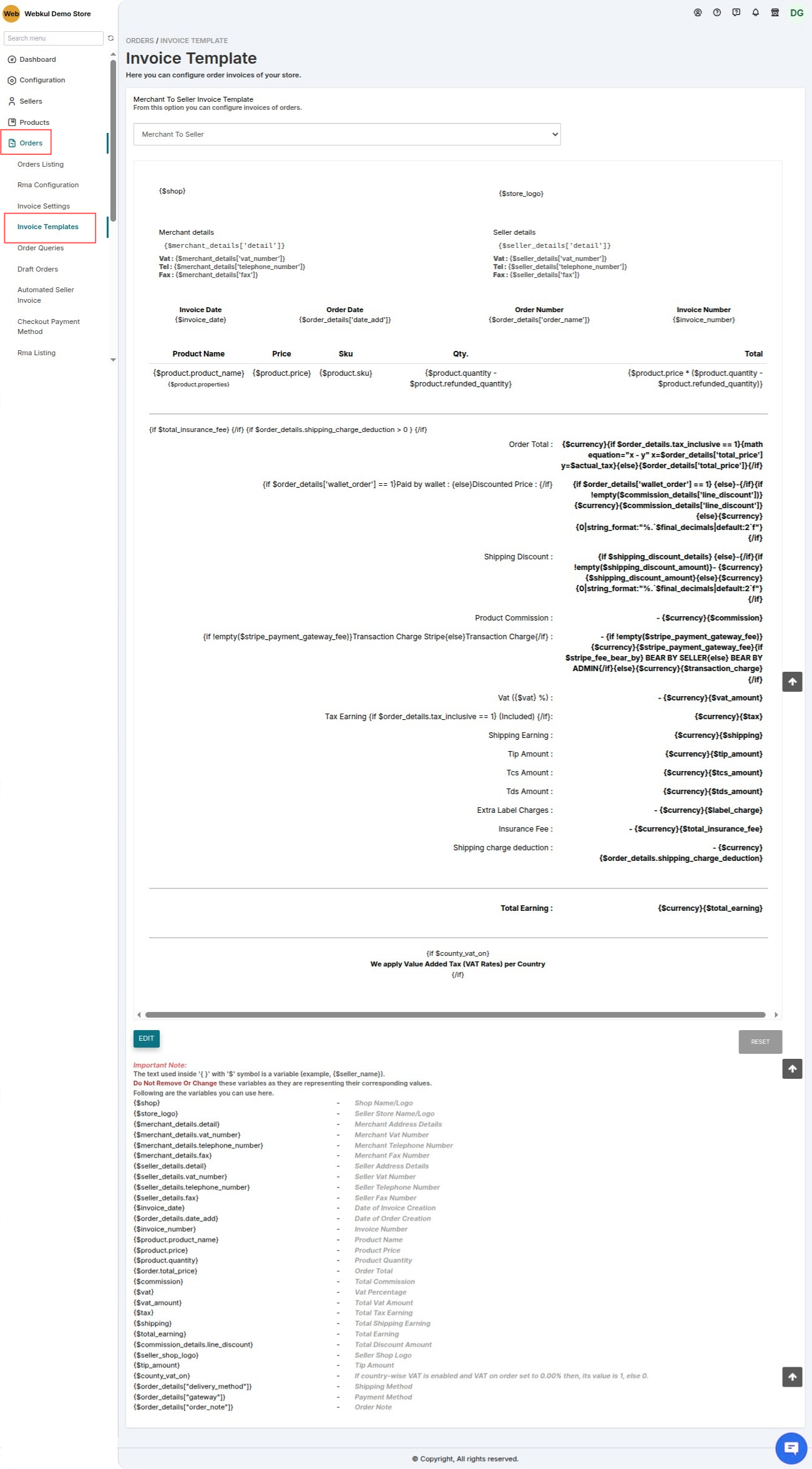 Invoice Template