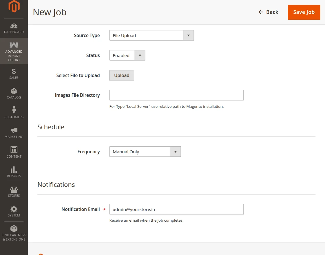 Magento 2 Advanced Import Export
