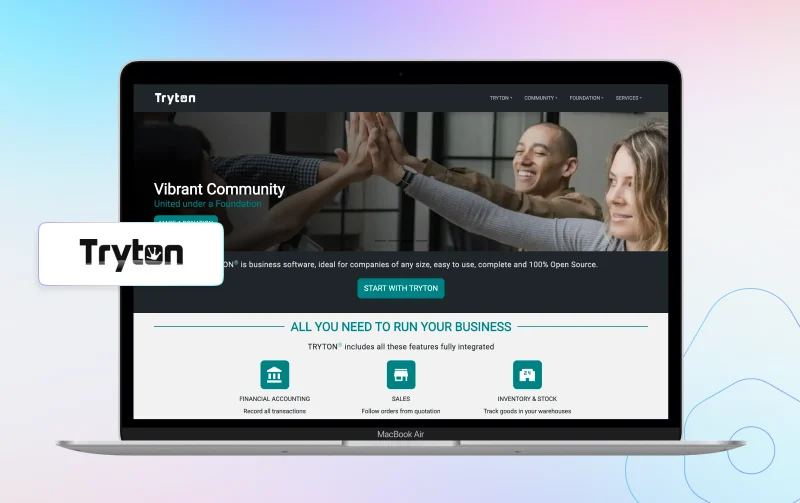 Tryton manufacturing ERP software