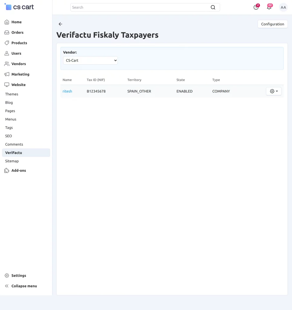 cs-cart-verifactu-taxpayer