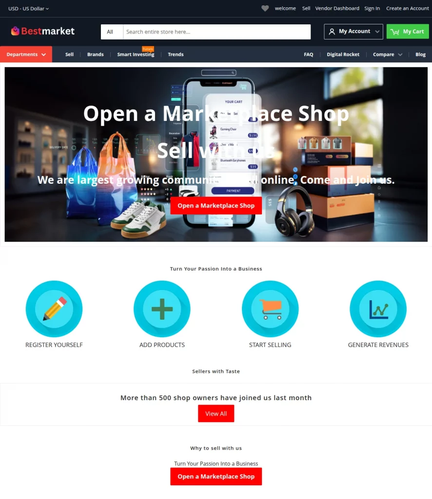 best-market-marketplace-store-front