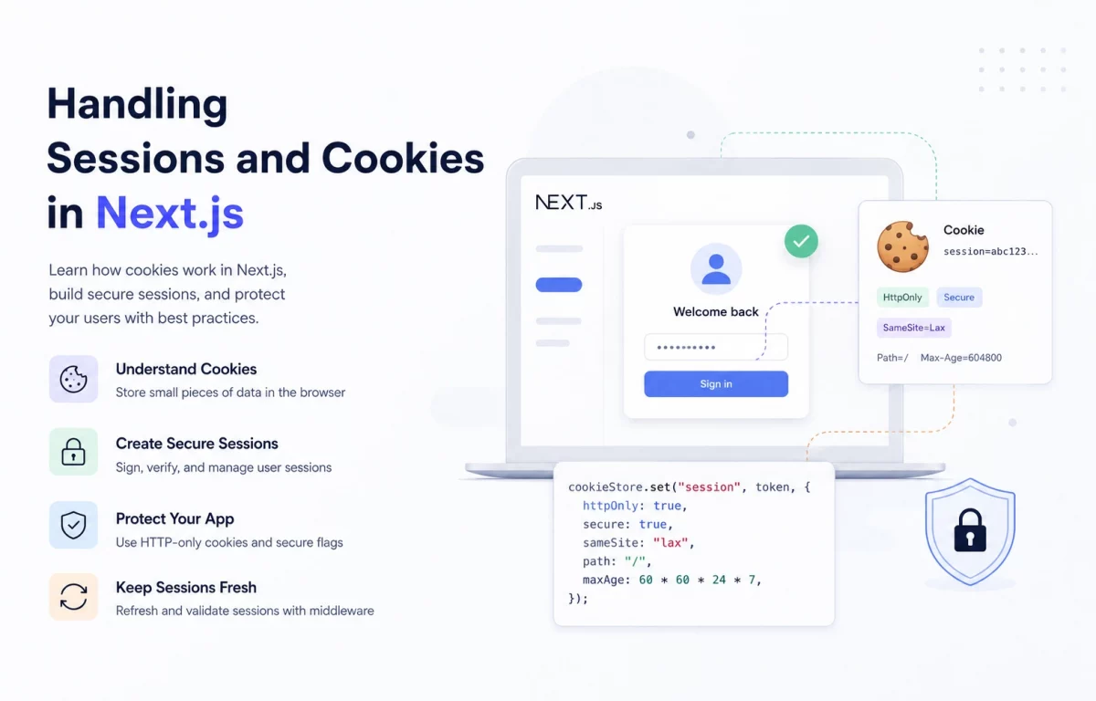 session and cookie in nextjs