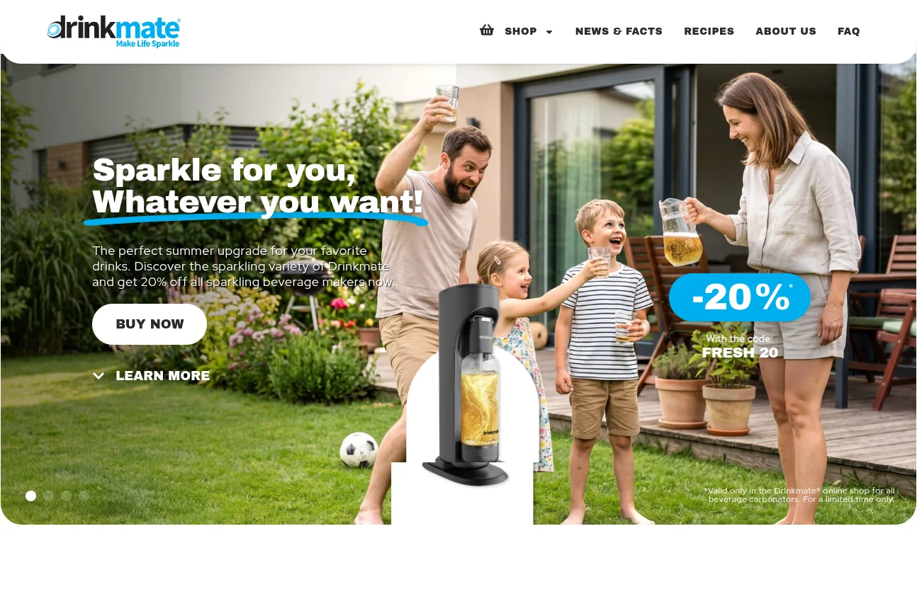 drinkmate-case-study-homepage