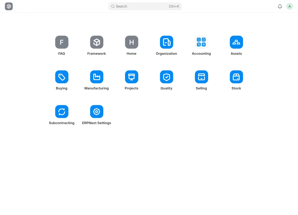 ERPNext backend