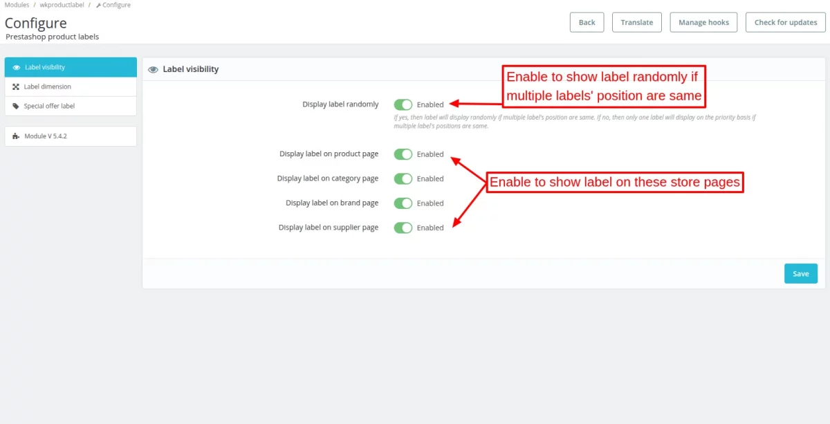 configuration tab 1