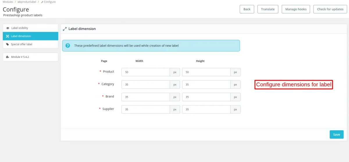 configuration tab 2