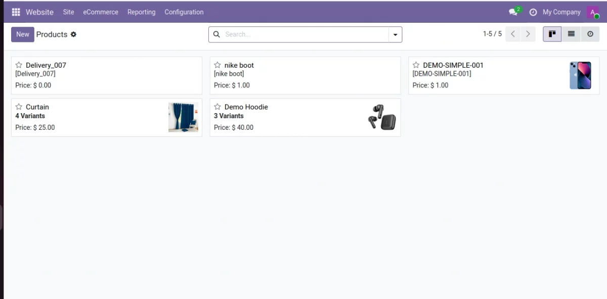 dashbord odoo
