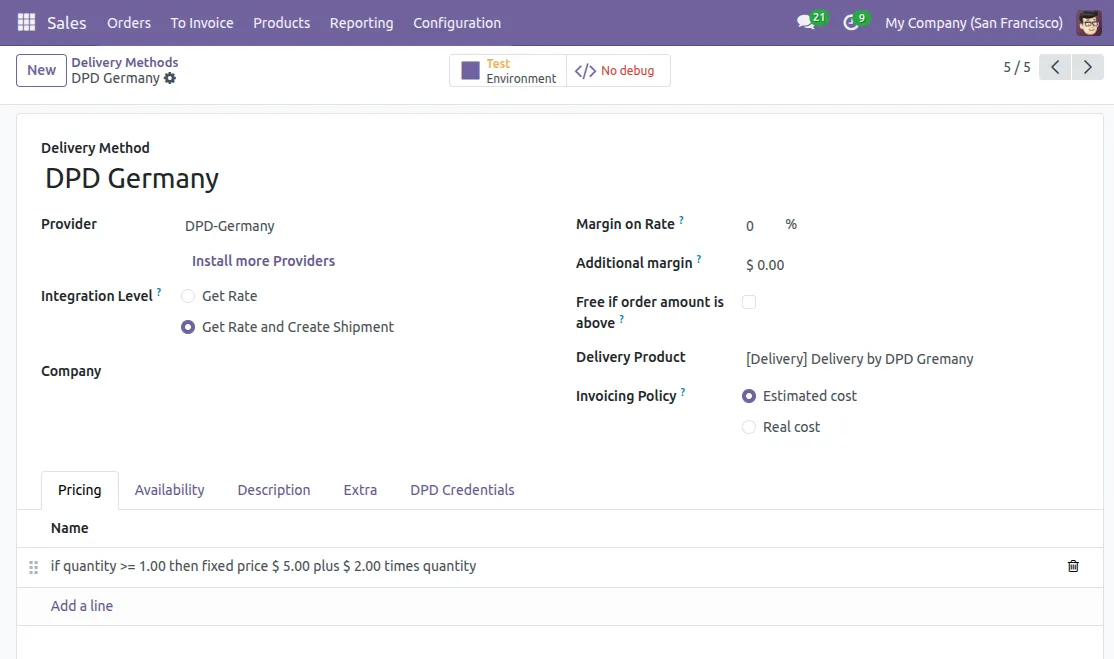 View Rule-Based Pricing