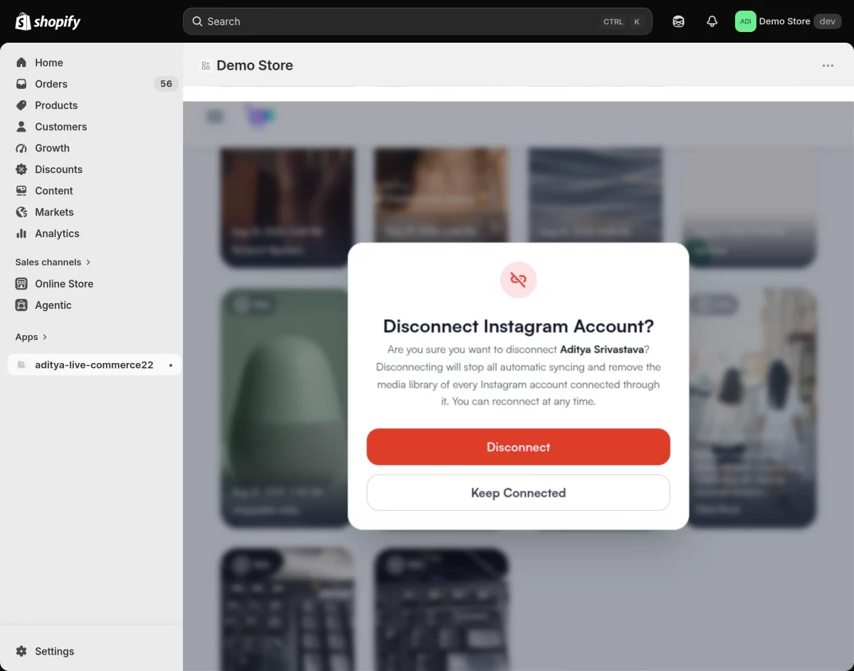 keep connected or diconnect