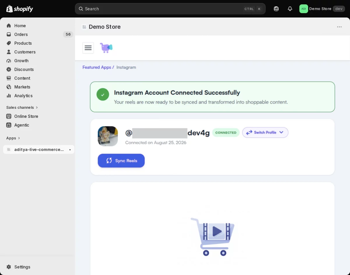 connected successfully