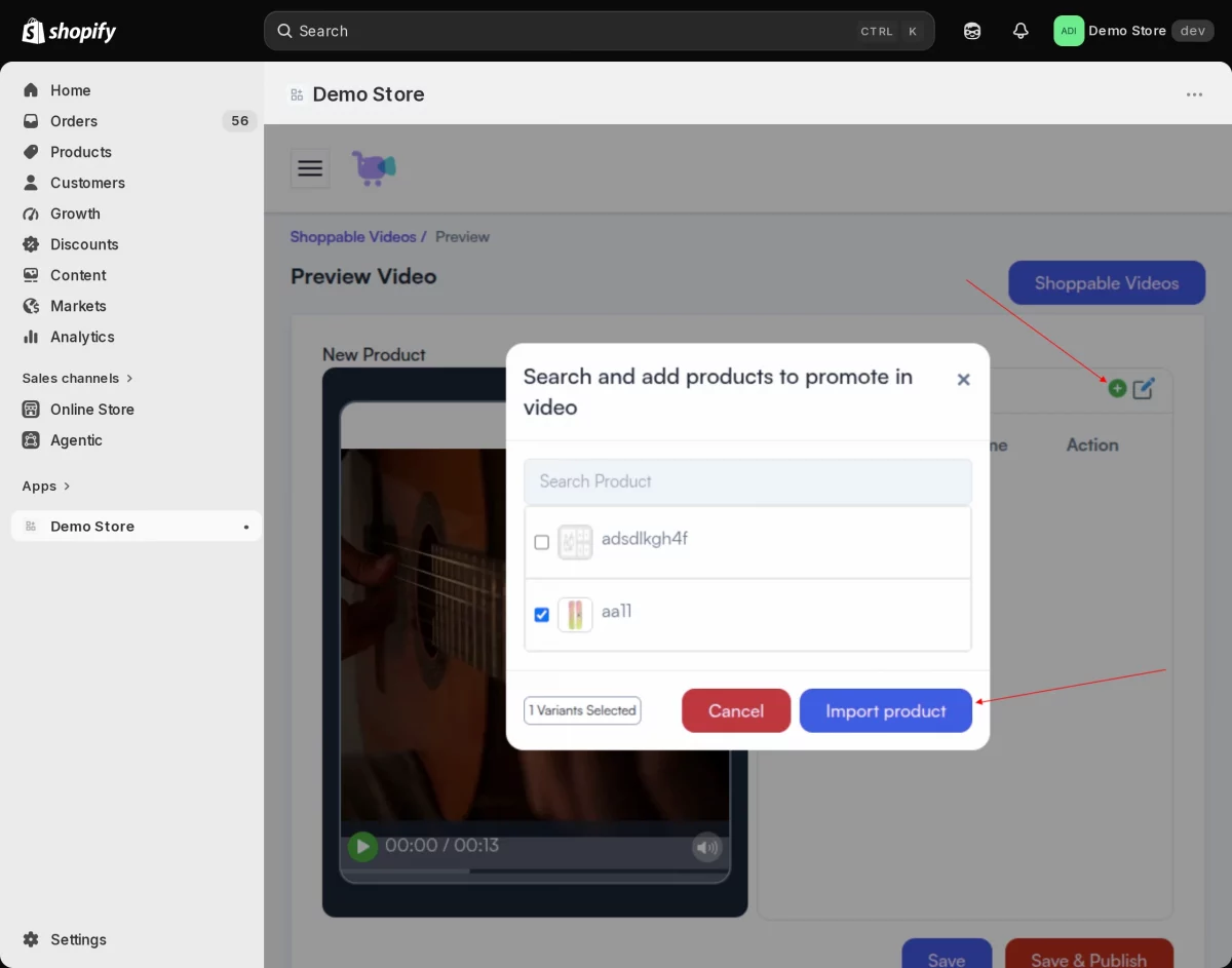 add product