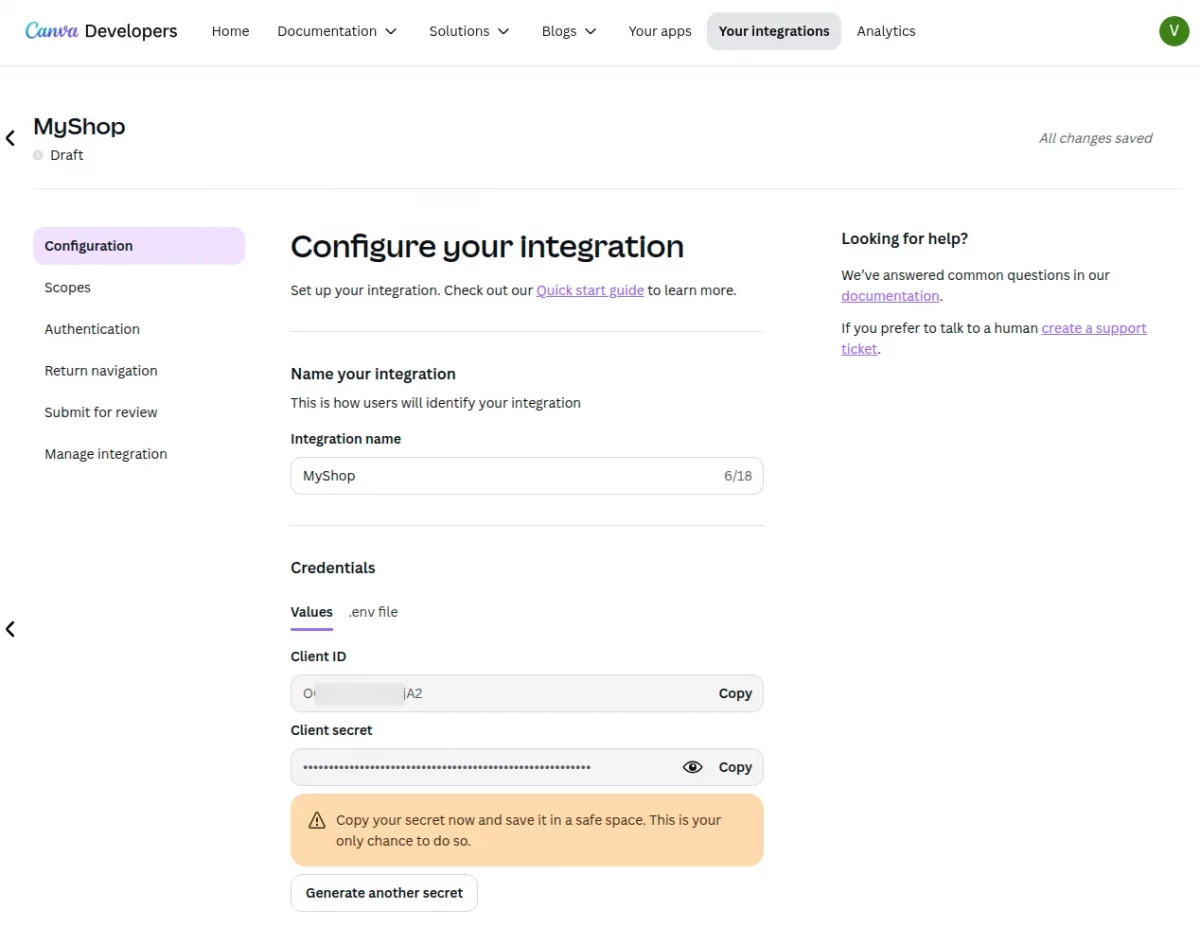 add integration