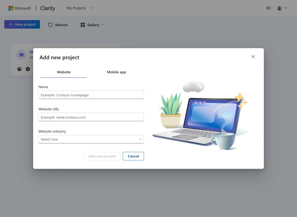 Create a New Project