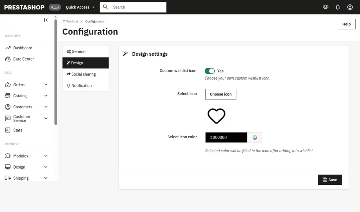 design-settings