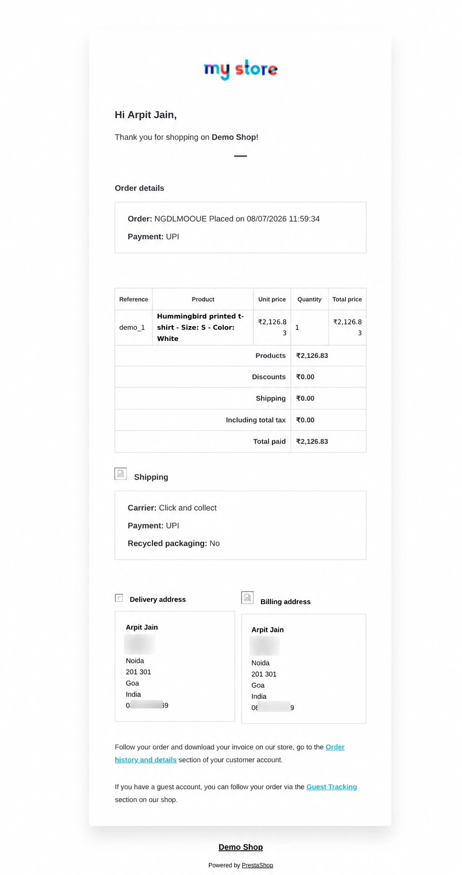 email upi