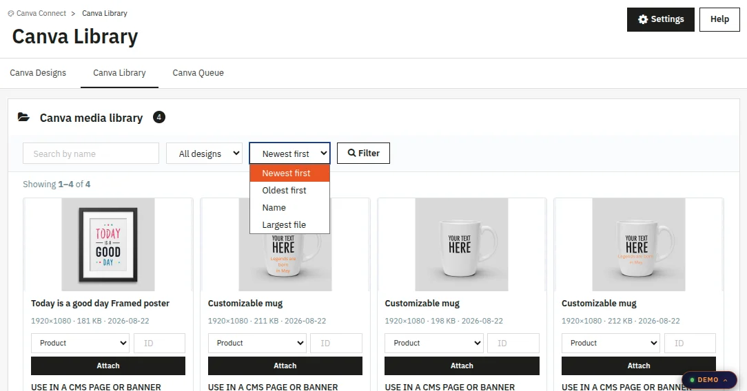 canva library