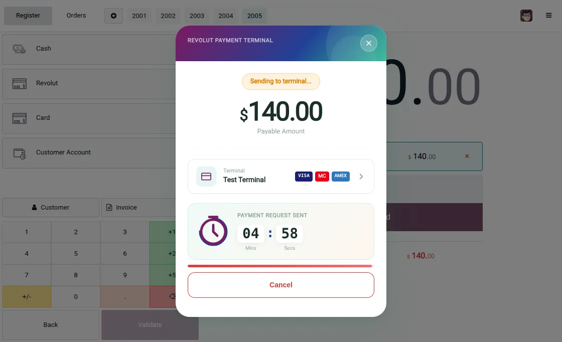 revolut payment request