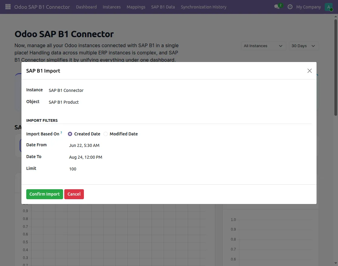 product import to odoo