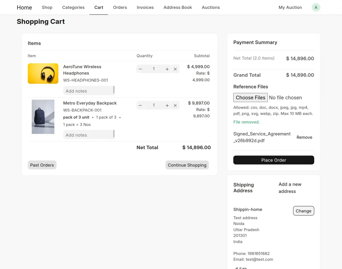 website-checkout-with-file-upload