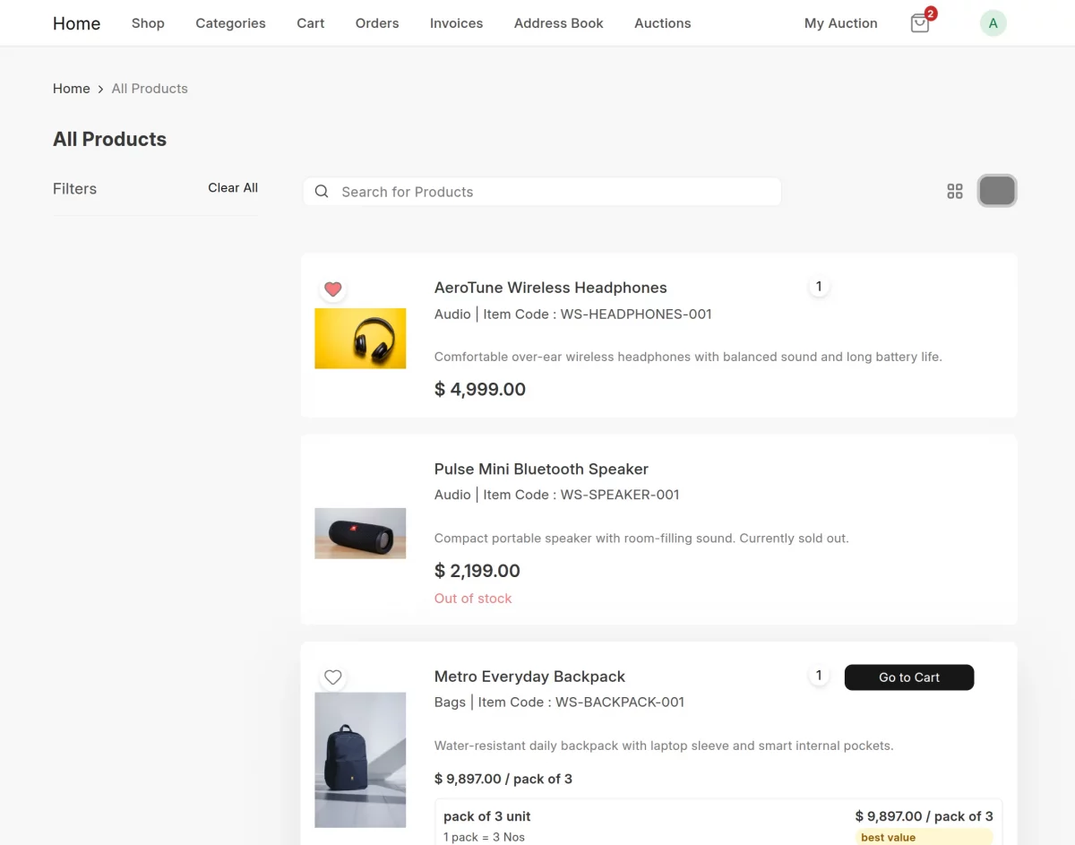 website-product-page