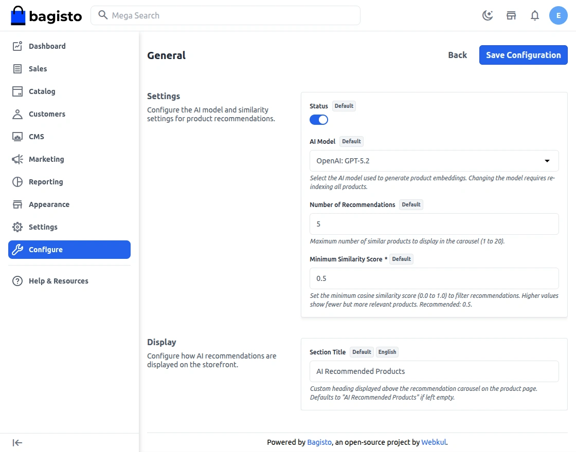 Ai product recommendation