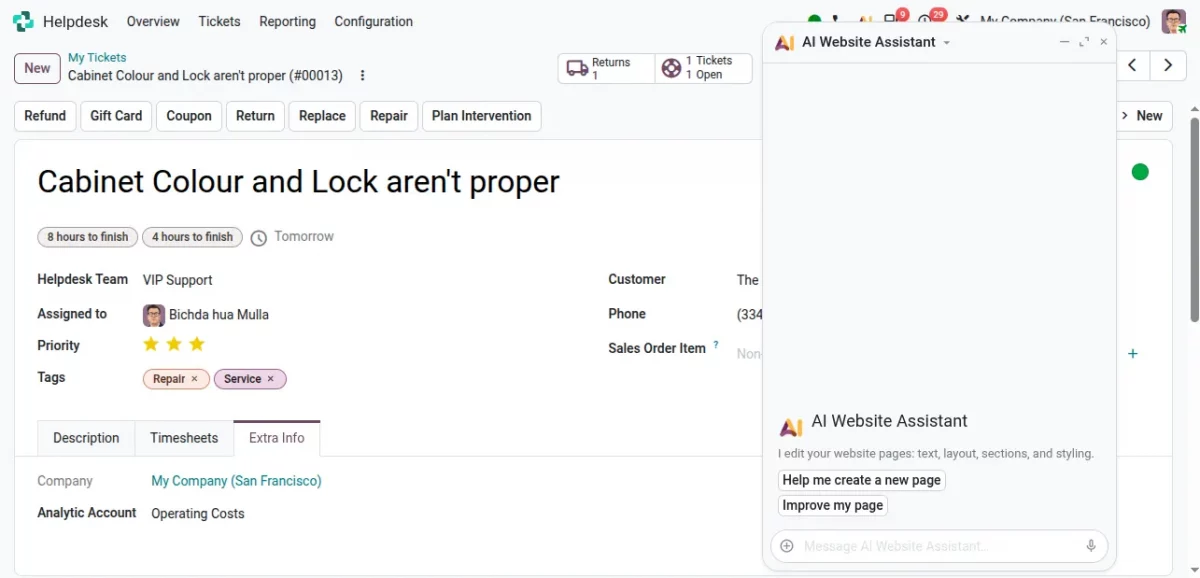 clear purchase cost visibility