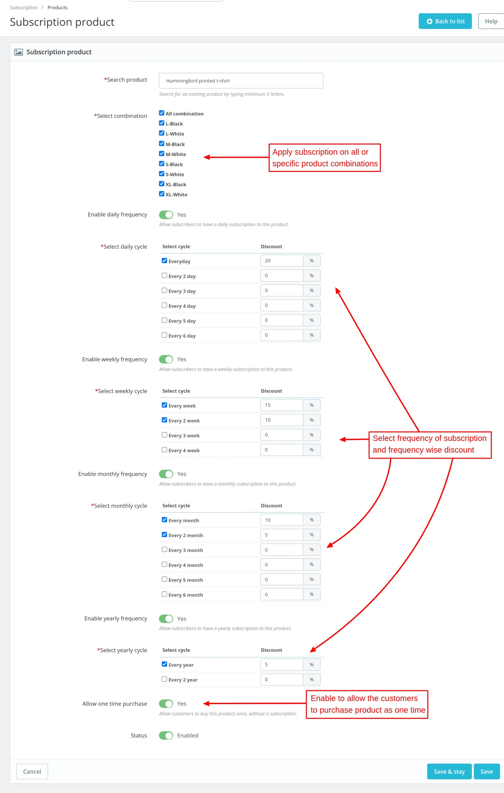 create subscription