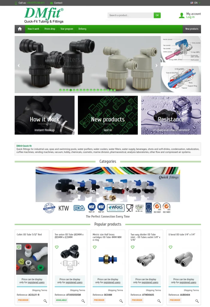 dmfit home page