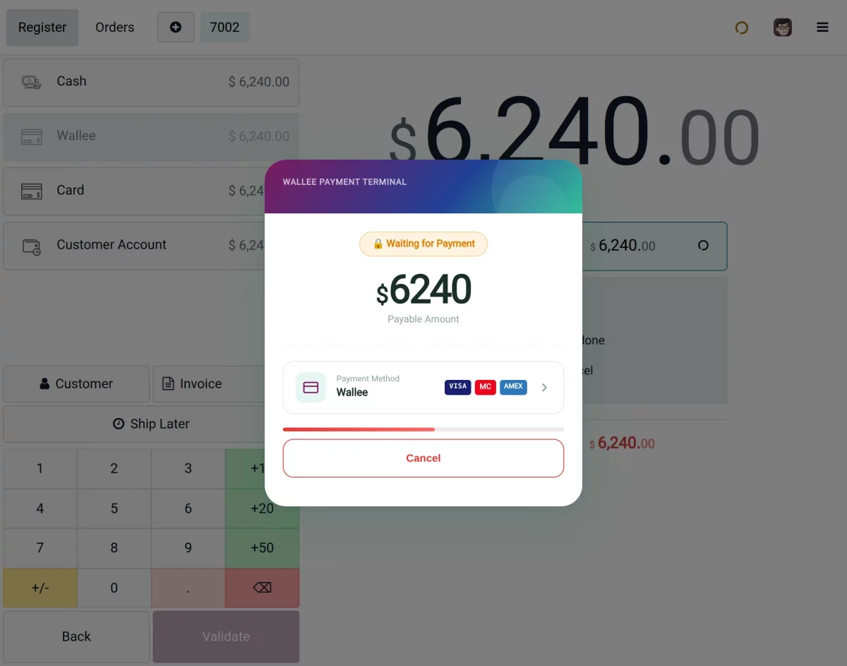 create payment request