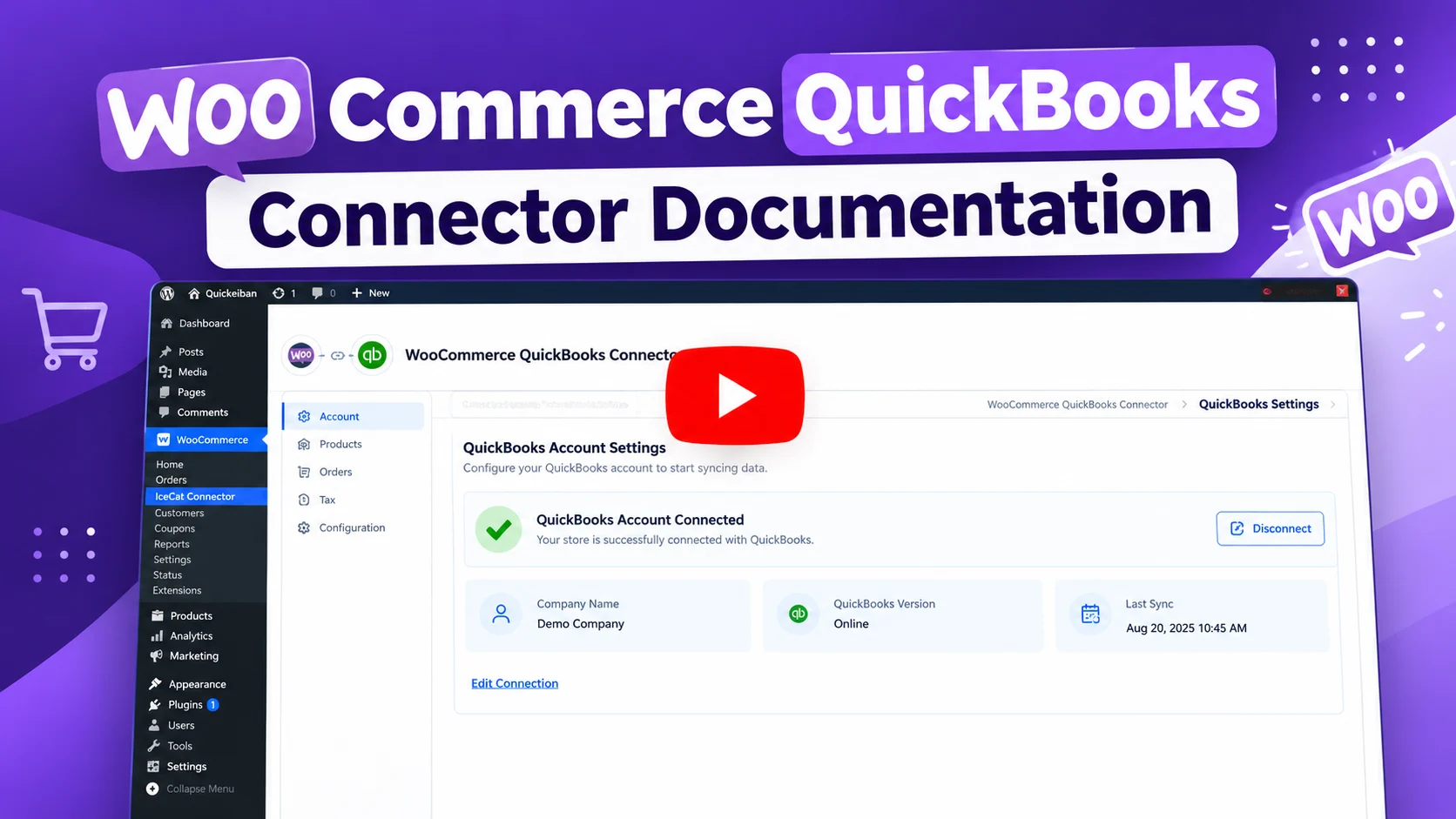 WooCommerce QuickBooks Connector