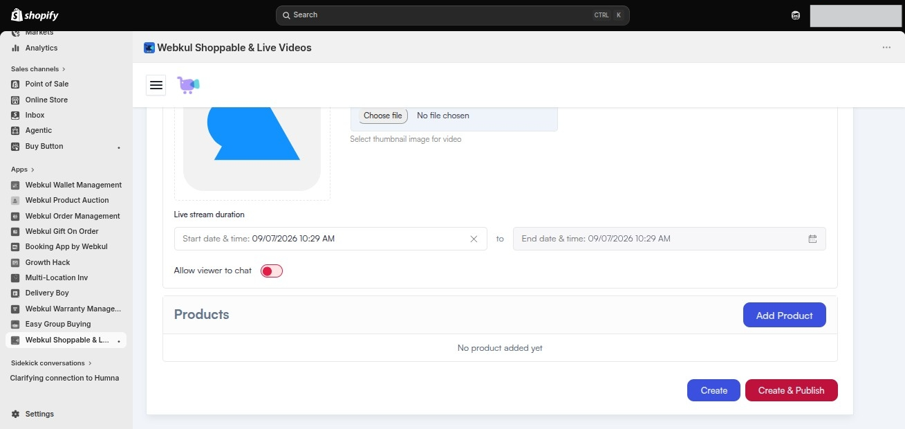 live-commerce-live-stream-details