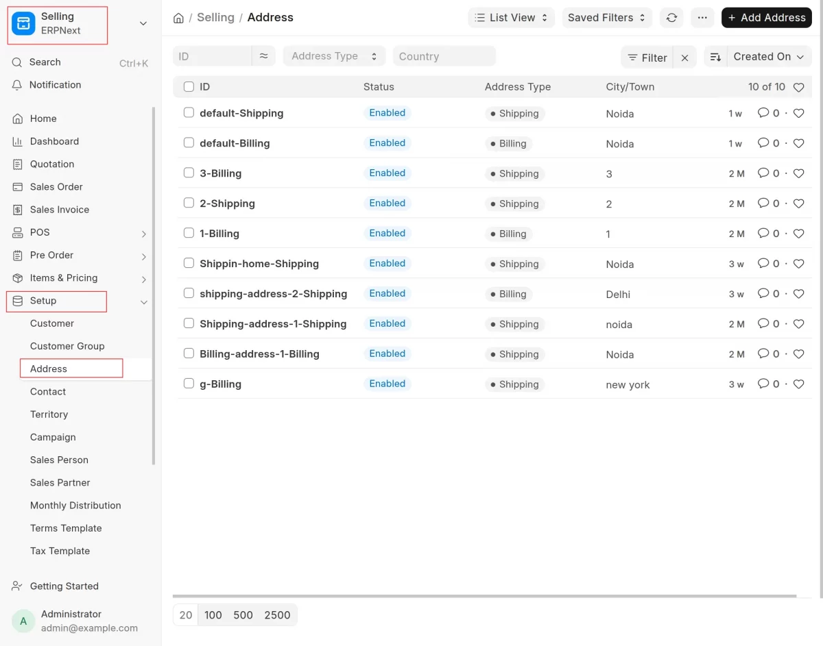 managing from backend
