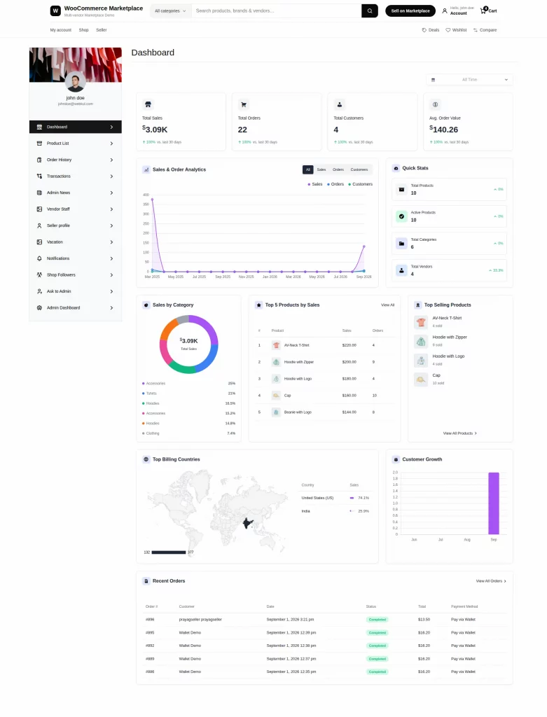 vendor-dashboard