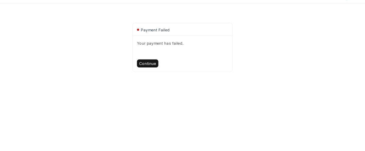 failed